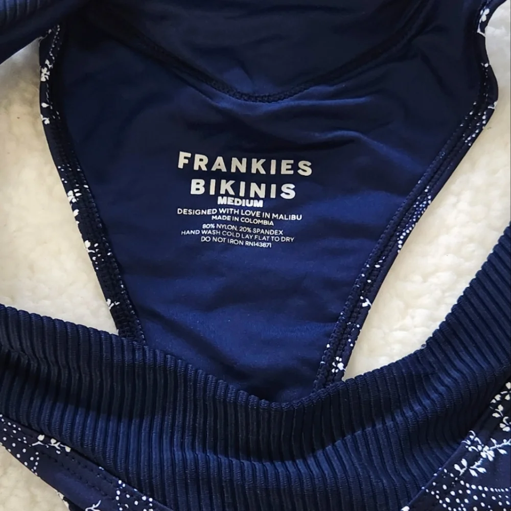 New!Frankie's Bikinis‎ Bellamy Ribbed Bikini Bottom